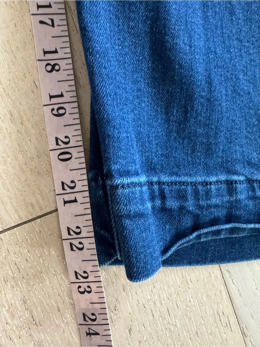 Maeve Colette Crop High Rise Wide Leg Jeans Size 27P - Picture 6 of 9